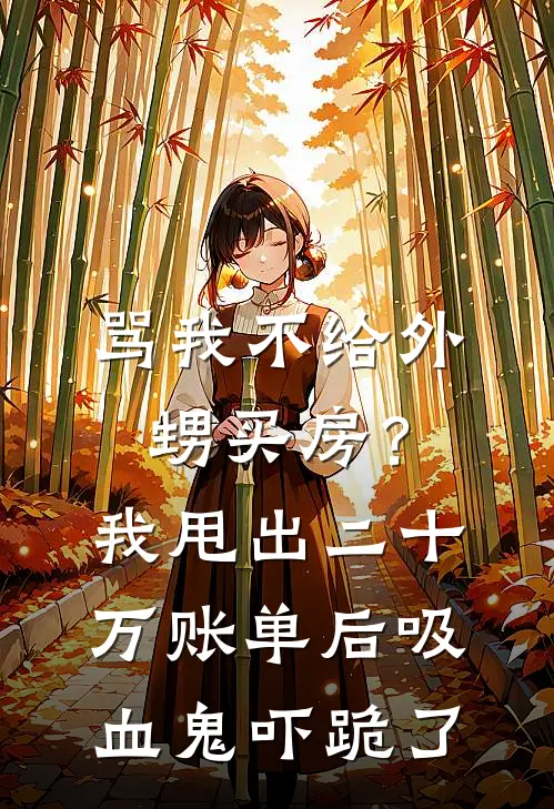 骂我不给外甥买房？我甩出二十万账单后，吸血鬼吓跪了