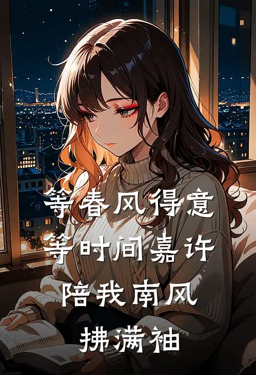 等春风得意,等时间嘉许,陪我南风拂满袖