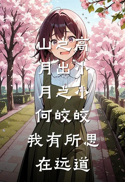 山之高,月出小,月之小,何皎皎,我有所思在远道